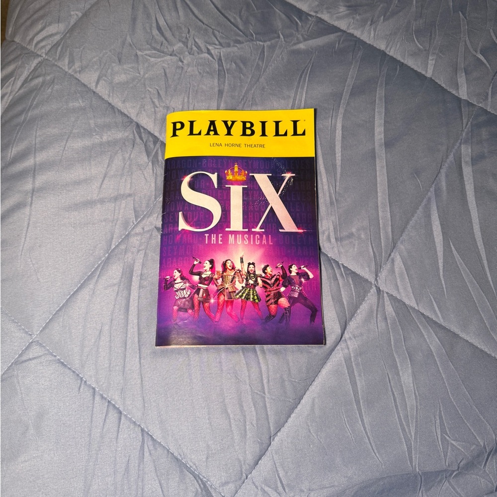 Playbill for Six the Musical